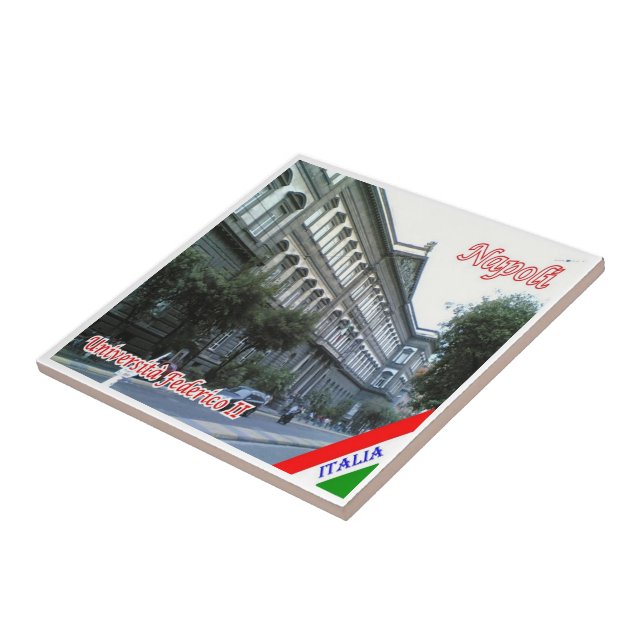 Azulejo CMP048 NAPLES, Universidad Federico II, (Lado)