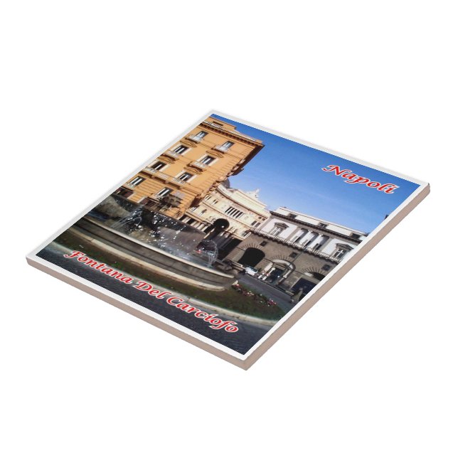 Azulejo CMP051 ARTICHOKE FOUNTAIN (Italia), (Lado)