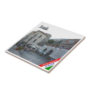 Azulejo CMP099 SCALA, COSTA AMALFI Italia,