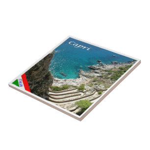 Azulejo CMP117 CAPRI, Way of the Sea, Italia,