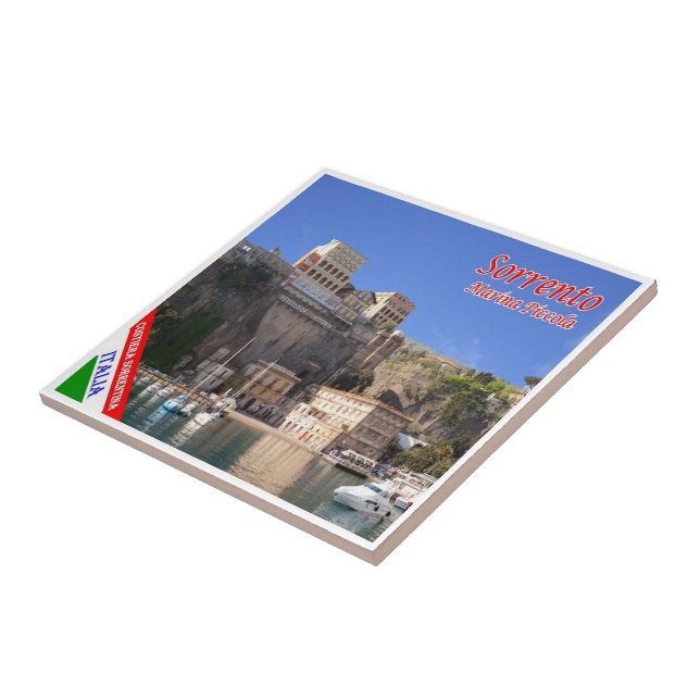 Azulejo CMP120 SORRENTO, MARINA PICCOLA Italia, (Lado)