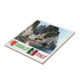Azulejo CMP136 AMALFI Te Amo, Italia,