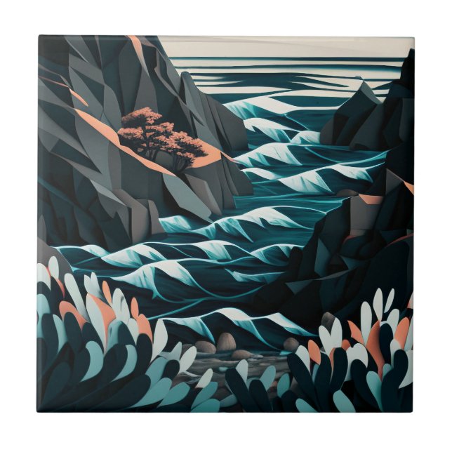 Azulejo Coastal Energy (Frente)
