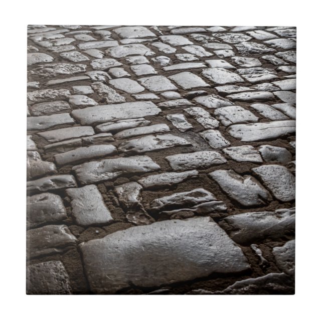 Azulejo Cobblestones iluminados por luna (Frente)
