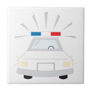 Azulejo Coche policial