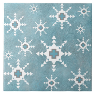 Azulejo Cochitos de Invierno del Sudoeste