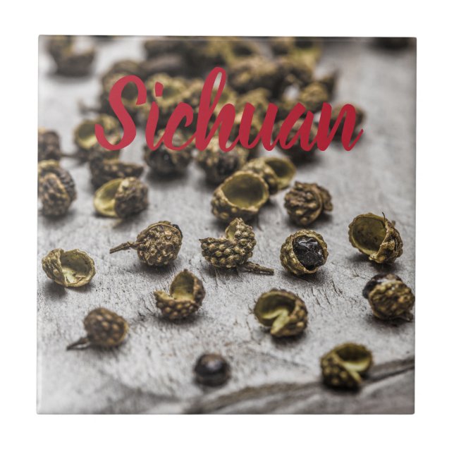 Azulejo Cocina china con pimienta en Sichuan (Frente)