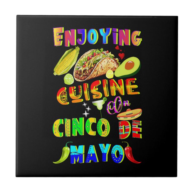 Azulejo Cocina De Cinco De Mayo (Frente)