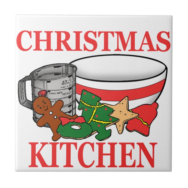 Azulejo cocina de navidades (Frente)