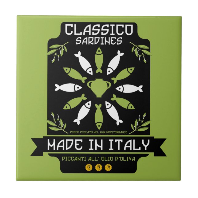 Azulejo Cocina italiana (Frente)