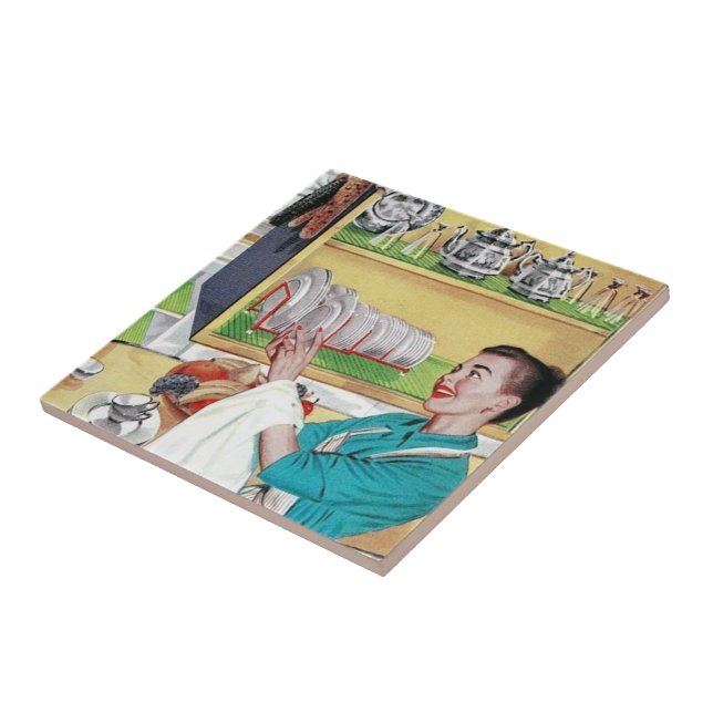 Azulejo cocina retro vintage (Lado)