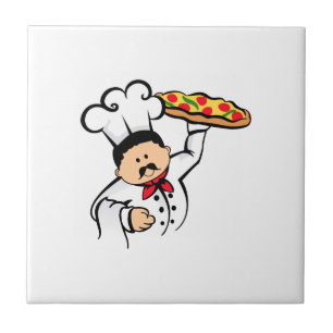 AZULEJO COCINERO DE LA PIZZA