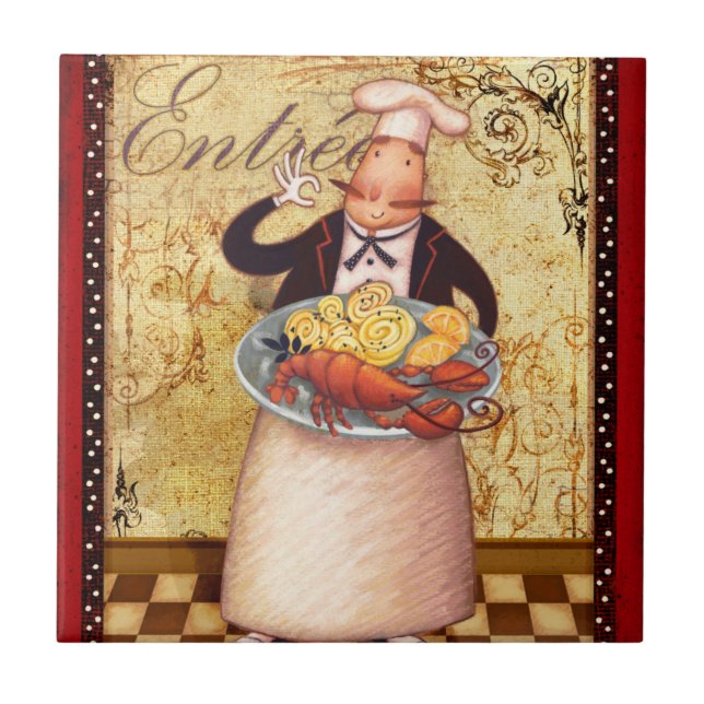 Azulejo Cocinero Entrée (Frente)