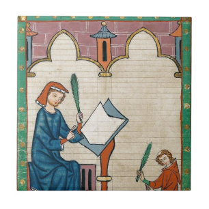 Azulejo Códice Manesse, 1300s