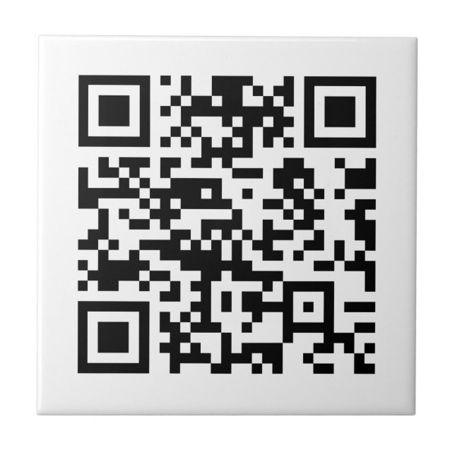 Azulejo Código QR creado al instante (introduciendo su URL (Frente)