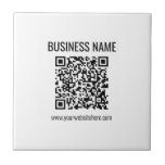 Azulejo Código QR de personalizable y nombre comercial<br><div class="desc">Introduzca la dirección URL de su sitio web para crear instantáneamente un nuevo código QR escaneado.</div>