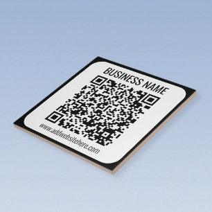 Azulejo Código QR instantáneo (ingrese la URL de su sitio
