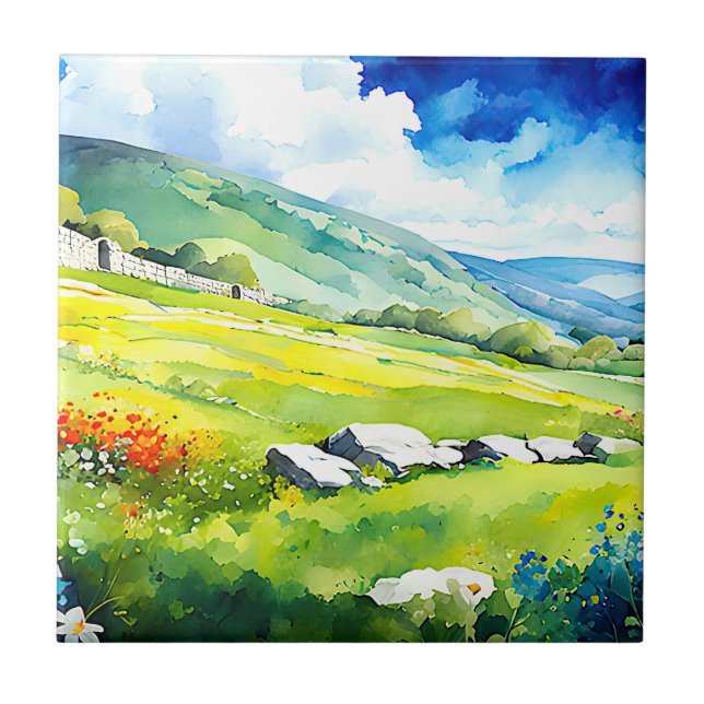 Azulejo Cojín decorativo (Frente)