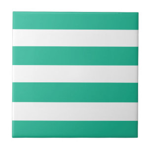 Azulejo Colchones verdes y blancos