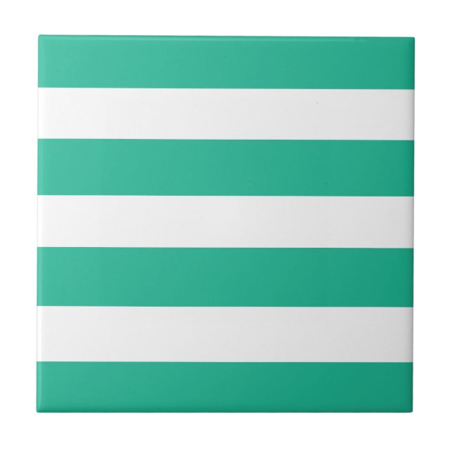 Azulejo Colchones verdes y blancos (Frente)