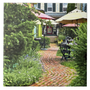 Azulejo Cold Spring NY - Comedor al aire libre en el patio