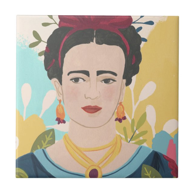 Azulejo Colección de jardines de Frida (Frente)