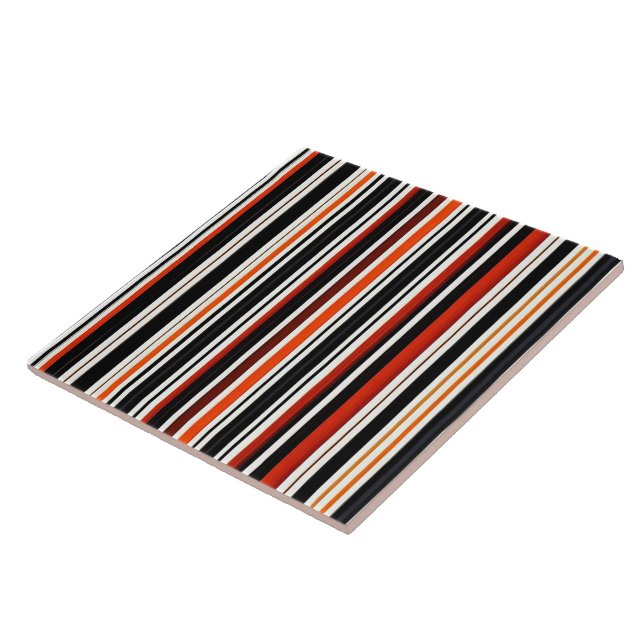 Azulejo Colección de lujo de Naranjas populares de otoño (Lado)