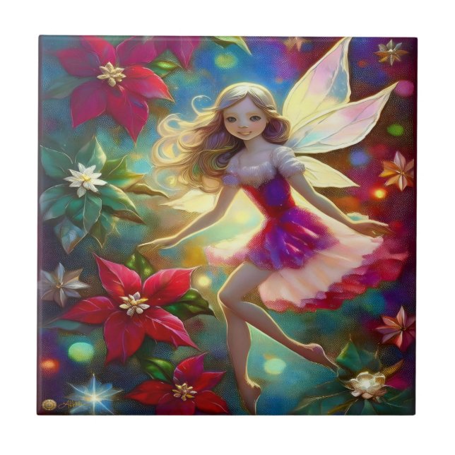Azulejo Colección de productos lácteos para navidades - As (Frente)