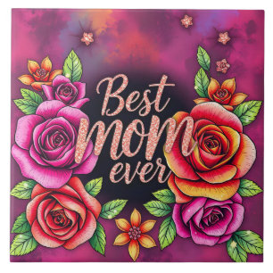 Azulejo Colección de regalos florales modernos de lujo