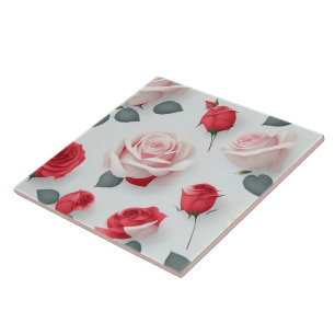 Azulejo Colección de Rosas de amor de moda