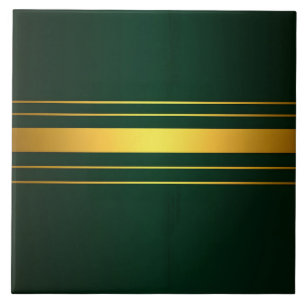 Azulejo Colección de textura de línea de lujo en Green Gol