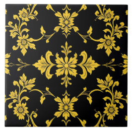 Azulejo Colección Floral Elegante De Lujo Moderna