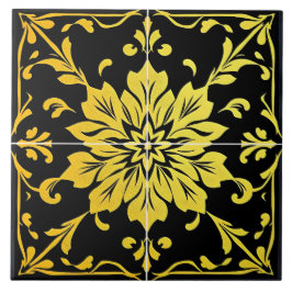 Azulejo Colección floral elegante y de lujo