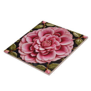 Azulejo Colección hermosa y de moda de rosas rosas rosas