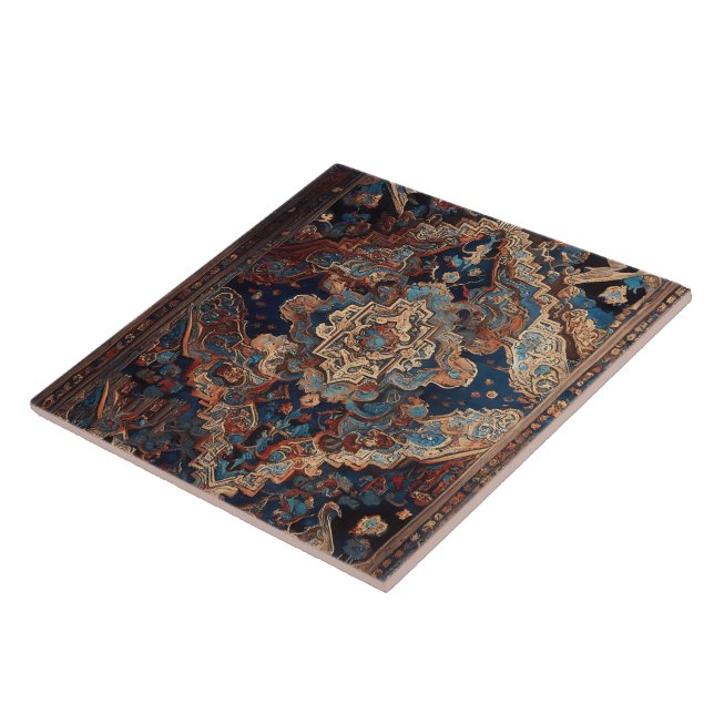 Azulejo Colección moderna del bonito patrón antiguo persa (Lado)