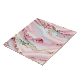 Azulejo Colección popular de ácaros de mármol rosa claro a