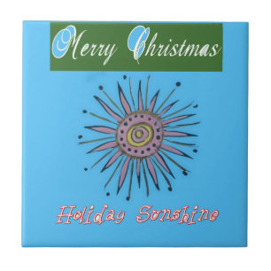 Azulejo Colección Sunshine de feriado navideño