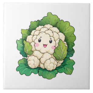 Azulejo Coliflor Kawaii