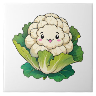 Azulejo Coliflor Kawaii