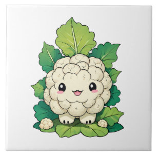 Azulejo Coliflor Kawaii