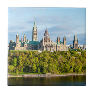 Azulejo Colina del Parlamento en Ottawa