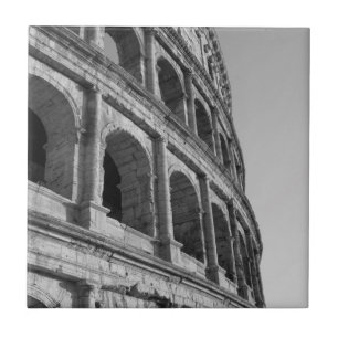 Azulejo Coliseo en Roma. Anfiteatro romano monumental