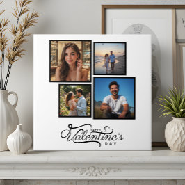 Azulejo Collage de fotos moderno Keepsake Valentines Gift