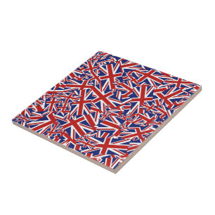 Azulejo Collage de Union Jack