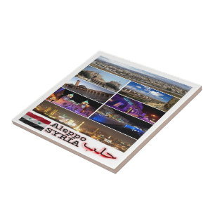 Azulejo collage de zSY003 de ALEPPO, Siria, Asia,