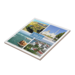 Azulejo Collage OMÁN005, Asia,