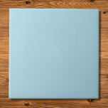 Azulejo Color claro azul sólido<br><div class="desc">El azul claro es un tono suave y ventilado que da una sensación de calma y frescura. Este color tiene tonos fríos, lo que le da un toque fresco y limpio, perfecto para crear un ambiente tranquilo y acogedor.</div>