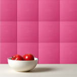 Azulejo Color claro rosa francés rosa caliente<br><div class="desc">Diseño francés de color claro subió rosado caliente.</div>