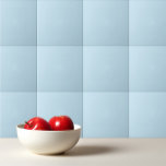 Azulejo Color claro sólido azul claro<br><div class="desc">Diseño de color claro y sólido azul claro.</div>