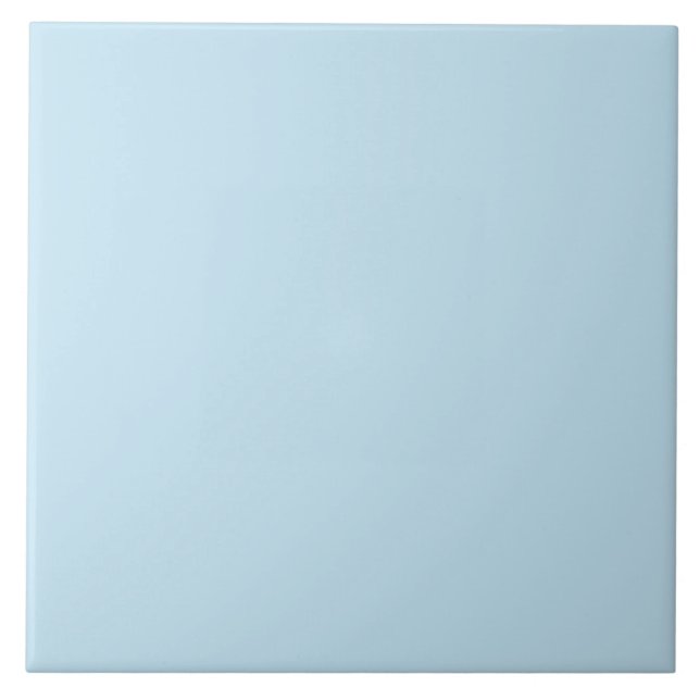Azulejo Color claro sólido azul claro (Frente)